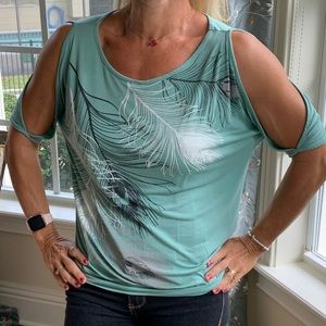 Beautiful Venus open armed shirt